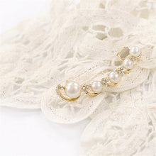 Elegant Simulated Pearl Ear Cuff Piercing Clip Fine Jewelry For Women Ear Cuff Wrap Earrings  EF8
