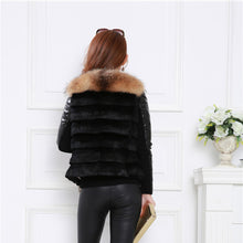 Elegant faux fur coat Women VSleeveless Thick Warm Faux Fur Collar Coat Outerwear Long Hair Jacket Waistcoat Ladies Jacket EF8