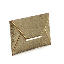 Charming Women Evening Party Bags Gold Sequins Bag Purse Clutch Handbags Envelope Pattern Shiny Purse Bolsas EF8