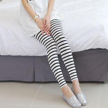 Elegant Fashion Ladies High Waist Pants Printed Stretch nine Points Leggings Women Trousers Top EF8