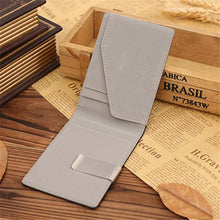 Fashion Mens Leather Magic Credit Card ID Holder Money Clip Wallet Wallet Purses Pockets EF8