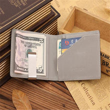 Fashion Mens Leather Magic Credit Card ID Holder Money Clip Wallet Wallet Purses Pockets EF8