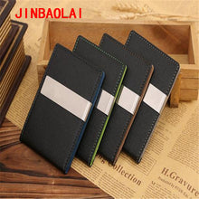 Fashion Mens Leather Magic Credit Card ID Holder Money Clip Wallet Wallet Purses Pockets EF8