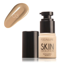 Face Foundation Makeup Base Liquid Concealer Moisturizer Oil-control Whitening Waterproof Professional Cosmetics EF8