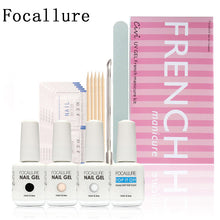 French Nail Elegant And Romantic A Complete Set Of Nail Varnishes Nail Art Cosmetic Tools For Girls Ladies EF8