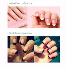 French Nail Elegant And Romantic A Complete Set Of Nail Varnishes Nail Art Cosmetic Tools For Girls Ladies EF8