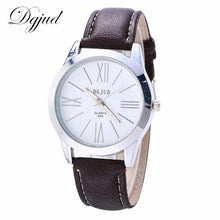 Fabulous Luxury Fashion DJGUD Stainless Steel Leather Men's Military Sport Analog Quartz Men Women Wrist Watch montre homme EF8