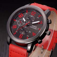 Fabulous XIMen's Leather Stainless Steel Sport Analog Quartz Date Wrist Watch Waterproof Watches Relogio Masculino EF8