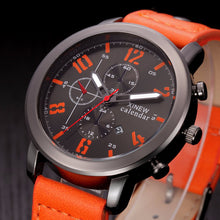 Fabulous XIMen's Leather Stainless Steel Sport Analog Quartz Date Wrist Watch Waterproof Watches Relogio Masculino EF8