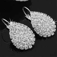 Ear Hook Crystal White Tears Rhinestone Earring Jewelry Gifts For Women  EF8