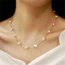 s Charm Jewelry Pendant Chain Simulated Pearl Choker Chunky Statement Bib Necklace  EF8