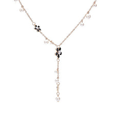 s Women Flower Sweater Chain Necklace Elegant Pearl Necklace Women Jewelry Gifts  EF8