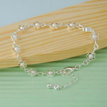 Bangles Vogue Bracelet Plum Blossom Chain Bracelet Beads Bracelet EF8