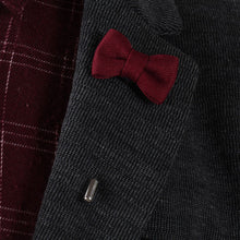 Bowknot Men's Brooches Fabric Bow Lapel Pin for Suits 6 Colors Mens Brooch Pin Jewelry EF8