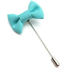 Bowknot Men's Brooches Fabric Bow Lapel Pin for Suits 6 Colors Mens Brooch Pin Jewelry EF8
