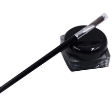 Fashion Cosmetic Waterproof Eye Liner pencil make up black liquid Eyeliner Shadow Gel Makeup Brush Black EF8