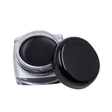 Fashion Cosmetic Waterproof Eye Liner pencil make up black liquid Eyeliner Shadow Gel Makeup Brush Black EF8