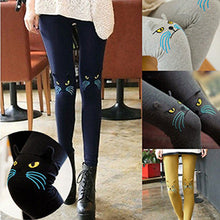 Cute Cat Printed Leggings Women Pants Cute Cotton Girl Leggings Women Clothing 5 Colors EF8