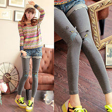 Cute Cat Printed Leggings Women Pants Cute Cotton Girl Leggings Women Clothing 5 Colors EF8