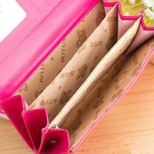 Fashion Flower Women Wallet 6Colors Flower Long Wallets Popular Portable Change Purse Wallet Delicate Casual Lady Cash Purse EF8