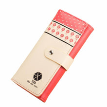 Fashion Flower Women Wallet 6Colors Flower Long Wallets Popular Portable Change Purse Wallet Delicate Casual Lady Cash Purse EF8