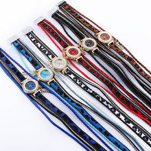 Fashion Women's Ladies Dress Watches Key Braided Rhinestone Quartz Wrist Watches Lady Dress Watches Relogio Femininos EF8