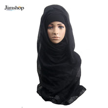 Fashion Islamic Turban Head Wear Band Neck ChCover Bonnet Muslim Short Hijab Shawls Arab Women Scarf EF8