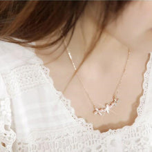 Jewelry Opal Crystal Butterfly for Brief Paragraph Clavicle Short Chain Necklace   pendants for women EF8
