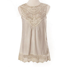 Fashion Lace Women's Tank Tops Crochet Embroidery Women Tank Top Sleeveless Shirt Casual Blouse EF8