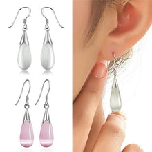 Long Drop Earrings Sample Jewelry for Girl Women Elegant Opal Earrings Drops EF8