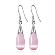 Long Drop Earrings Sample Jewelry for Girl Women Elegant Opal Earrings Drops EF8