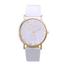 Fashion Luxury Roman Women's Leather Quartz Watch Fashion Numerals Wrist Watch EF8