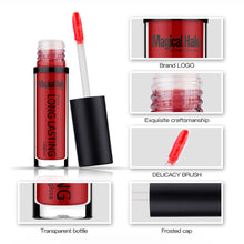 Fashion Magical Halo 18 Colors Sexy Lipstick Waterproof Matte Liquid Lipstick Long Lasting Lip Gloss Lipstick Makeup Set Kit EF8