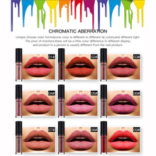 Fashion Magical Halo 18 Colors Sexy Lipstick Waterproof Matte Liquid Lipstick Long Lasting Lip Gloss Lipstick Makeup Set Kit EF8