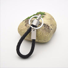 Men Faux Leather Key Chain Ring Car Keyring Gift For Men  EF8