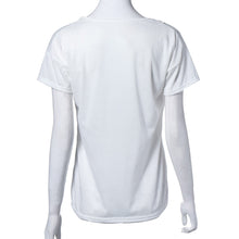 Fashion Leisure Women T Shirt Short Sleeve Beige Lace Splice V-Neck Top Ladies Casual T-Shirt EF8