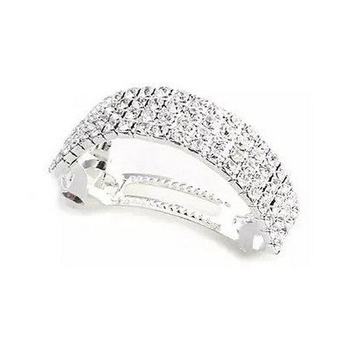 Rhinestone Four Rows of Square Hairpins Clips for Girls Women Headwear Hair Accessories Women Hairpins EF8