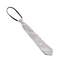 School Boys Sequin Necktie Solid Color Adjustable Children Kids Baby Wedding Elastic Tie Necktie EF8