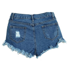 Fashion Short Jeans Women High Waist Denim Shorts Frayed HoleSuper Cool Flash Shorts S-L Pantalon Femme EF8