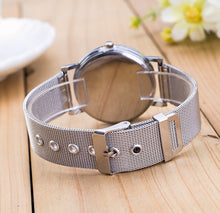 Fashion Women Ladies Crystal Gold Mesh Band Bracelet quartz Wrist Watch relogio feminino montre femme EF8