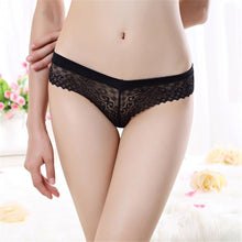 Women Sexy Lace Thong Low Waist V-string Briefs Panties Thongs G-string Lingerie Women Underwear EF8