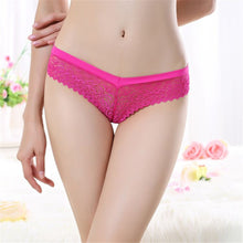 Women Sexy Lace Thong Low Waist V-string Briefs Panties Thongs G-string Lingerie Women Underwear EF8