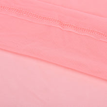 Women Sexy Slim Semi-transparent Mesh Crop Tops Girl Long Sleeve Short Tees Single Layer Mesh EF8