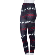 Fashion Women Skinny Leggings Stretchy Flower Deer Printed Pencil Pants Women Leggings Plus Size EF8