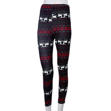 Fashion Women Skinny Leggings Stretchy Flower Deer Printed Pencil Pants Women Leggings Plus Size EF8