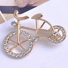 able bike bicycle lovers pectoral flower gift brooch Pin S s EF8