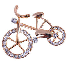 able bike bicycle lovers pectoral flower gift brooch Pin S s EF8