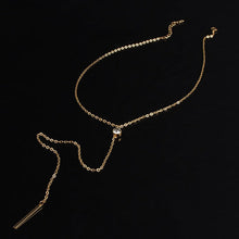 Fatima H  Multilayer Hammer Chain Hamsa Moon Lariat Bar Necklace Long Strip Pendant Necklace Collar joyeria collier Women Gold EF8