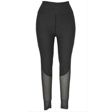 Fitness Leggings Women High Waist Patchwork Mesh Leggings Skinny Push Up Calzas Deportivas Mujer Fitness Legins EF8