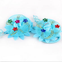 Flowers Hair Holder Gum Rope Baby Girls Kids Cute Hair Tie Accessories Elastic Scrunchie Styling Head Wear EF8